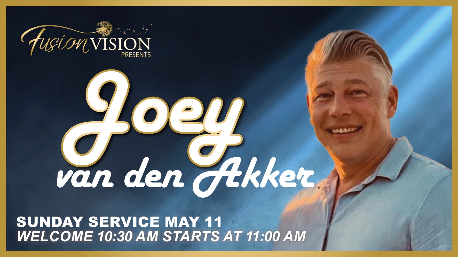 Eredienst met Joey Van Den Akker