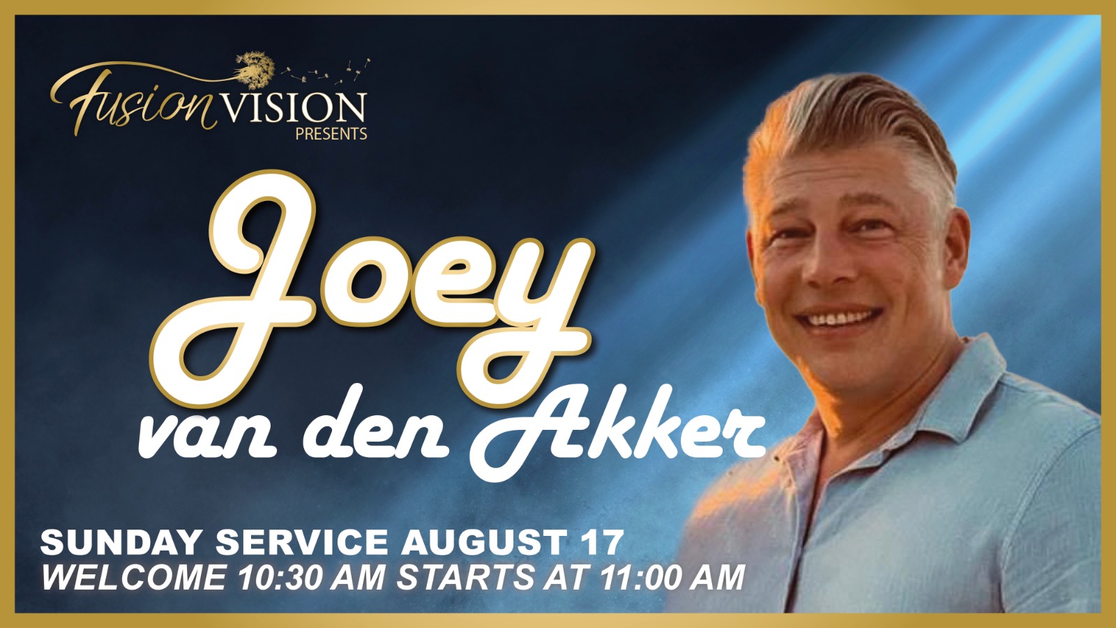 Eredienst met Joey van den Akker