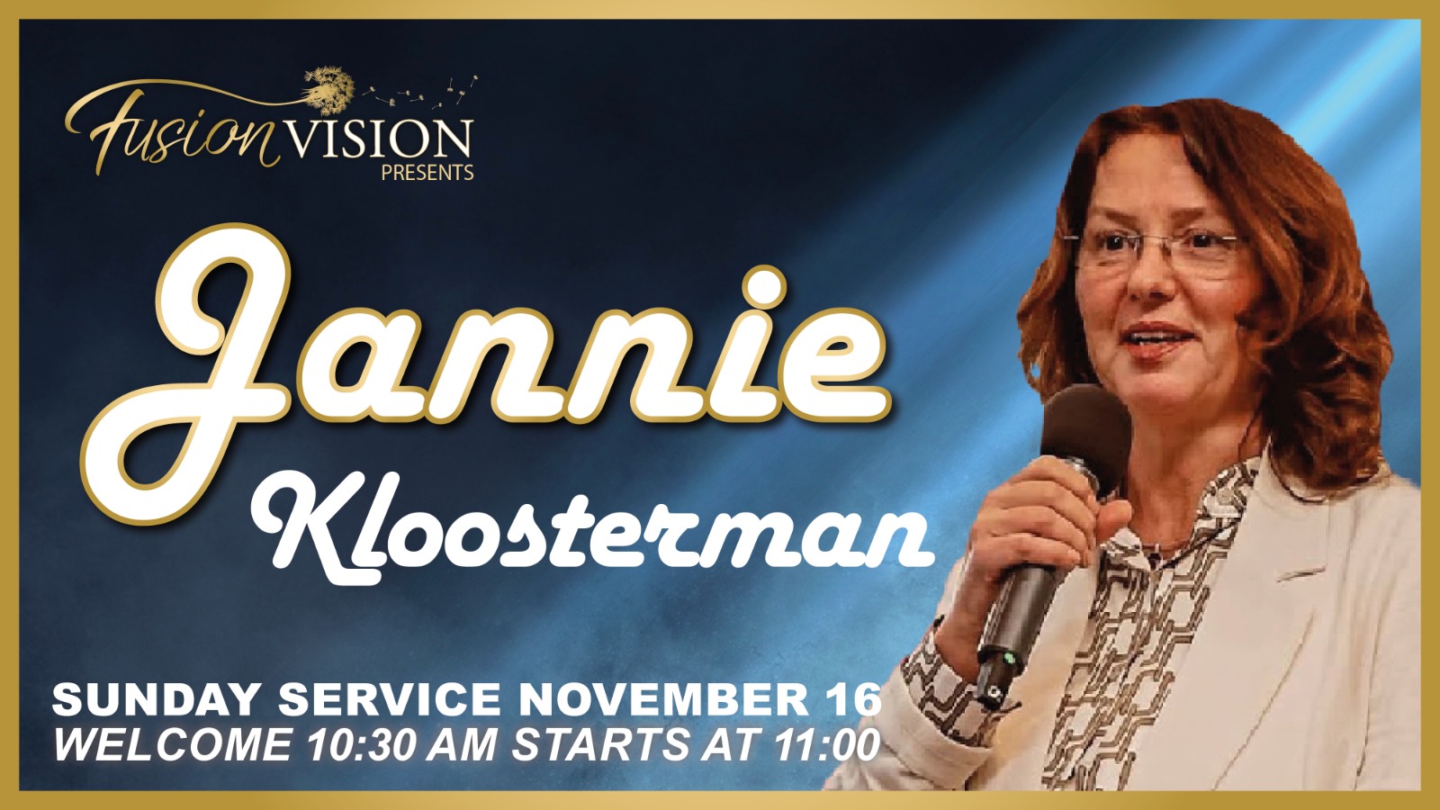 Eredienst met Jannie Kloosterman